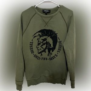 Diesel men’s medium ONLY THE BRAVE sweater